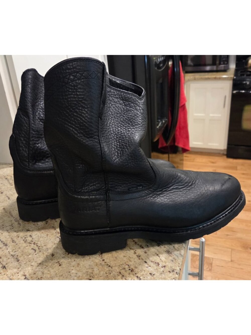 Ariat Sierra Steel Toe Men's Boots Size 13EE Black 10021473 Pull on